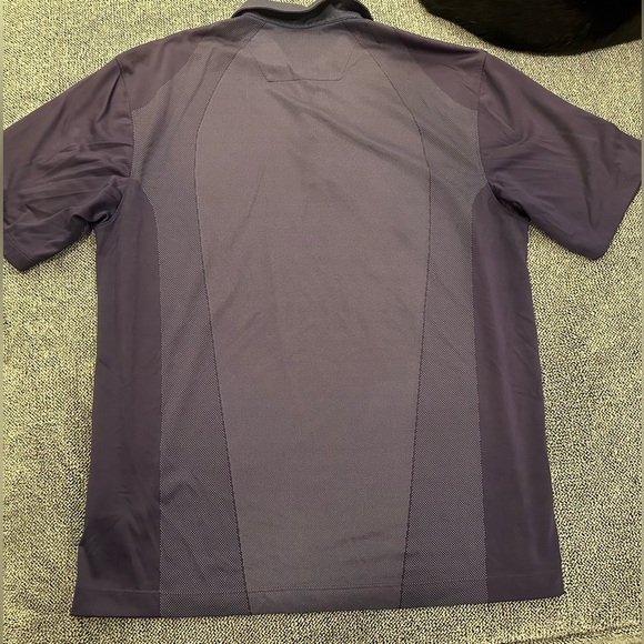 Nike Golf men’s dark purple/ plum polo shirt size large - Picture 3 of 4
